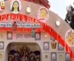 শারদ আনন্দ ২০২০: ৩০ বছরে পা দিল দুর্গাপুরের বুদ্ধ বিহারের পুজো, নিয়ম মেনে এবার তৈরি হয়েছে খোলা মণ্ডপ