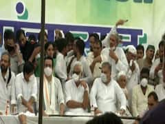 RLD minister Jayant Chaudhary organizes mass rally, ignores social distancing