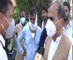 #HathrasCase पीडितेच्या गावी आम्ही पोहोचू नये यासाठी सरकारने सर्व बंदोबस्त केला : अधिरंजन चौधरी