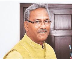 महामंडलेश्वर अवधेशानंद गिरी से मिले CM Trivendra Singh Rawat