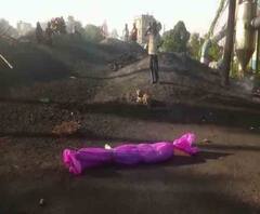 মল্লারপুরে সৌমিত্র খাঁয়ের নেতৃত্বে মিছিল আটকাল পুলিশ, অবস্থান বিক্ষোভ