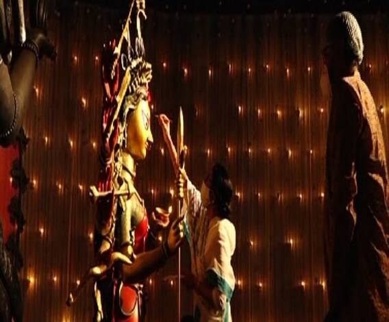 চেতলা অগ্রণীতে দেবীর চক্ষুদান মমতার, ১৫ থেকে ১৭ ভার্চুয়াল পুজো উদ্বোধন মুখ্যমন্ত্রীর