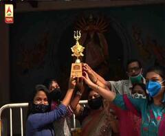 শারদ আনন্দ ২০২০: কলকাতার প্রথম থিম শিল্পীকে শ্রদ্ধার্ঘ্য, চিন্তনে সেরা জগৎ মুখার্জি পার্ক