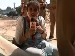 Hathras case: UP police misbehave, address ABP News team as thieves | Full