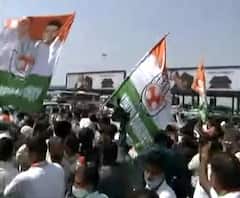 UP Hathras gangrape case | राहुल, प्रियंका गांधींचा ताफा यमुना एक्स्प्रेस वेवर पोलिसांनी रोखला