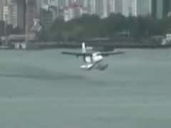 Seaplane from Maldives lands in Kerala's Venduruthy channel