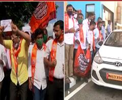 MNS Protest against Toll | मुंबईतील टोलवाढीला मनसेचा विरोध, मुलुंड, ऐरोली टोलनाक्यावर आंदोलनं