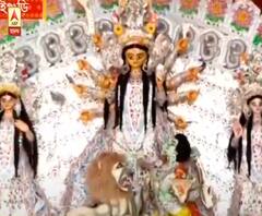 শারদ আনন্দ ২০২০: জলপাইগুড়ি কদমতলা দুর্গাবাড়ি পুজোর বয়স ১০১ বছর, এবার আকারে ছোট হয়েছে প্রতিমা