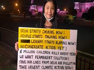Delhi: प्रदूषण के खिलाफ सड़कों पर विरोध प्रदर्शन कर रही 9 साल की Licypriya Kangujam 