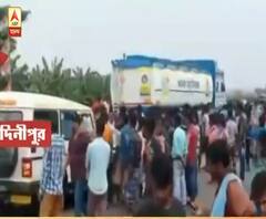 খড়গপুরে কাছে ৬ নম্বর জাতীয় সড়কে দুর্ঘটনা, ট্যাঙ্কারের ধাক্কায় মৃত ৪ 