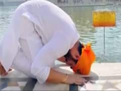 Pearl V Puri reaches Amritsar's Golden temple after father's death 