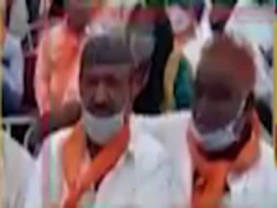 સોશિયલ ડિસ્ટન્સના નિયમોના અમલને લઇ પ્રશાસનના બેવડા વલણથી સોશિયલ મીડિયામાં ચર્ચા
