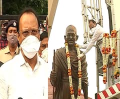 Gandhi Jayanti | महात्मा गांधी यांच्या जयंतीनिमित्त उपमुख्यमंत्री अजित पवार यांच्याकडून अभिवादन