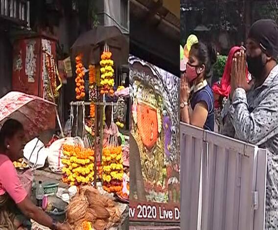 Navratri | मंदिरं खुली करा, लेकरं बाळं उपाशी राहतील; चतु:श्रुंगी मंदिराबाहेरच्या दुकानदारांची मागणी