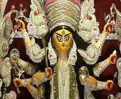 শারদ আনন্দ ২০২০: বাগবাজার সর্বজনীনে সপ্তমীর সন্ধ্যারতি, দেখুন এবিপি আনন্দে