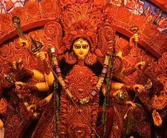 শারদ আনন্দ ২০২০: উত্তর কলকাতার তেলেঙ্গাবাগান সর্বজনীনের নবমীর সন্ধের ঝলক 