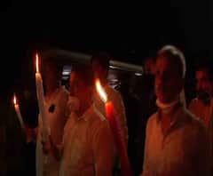 ‘নবান্নে অভিযানে তাঁদের মিথ্যা মামলায় ফাঁসানো হয়েছে’, এই দাবিতে শুক্রবার মোমবাতি হাতে মৌন মিছিল করল বিজেপি 