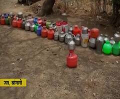 Sangli Draught | ऐन पावसाळ्यात सांगलीतील जत गाव कोरडंच, पाण्यासाठी गावकऱ्यांचं वेळोवेळी आंदोलन