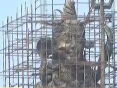 વડોદરા: સુરસાગર તળાવના મધ્યમાં આવેલ સર્વેશ્વર મહાદેવની પ્રતિમાને સોનેથી મઢાશે, જુઓ વીડિયો 