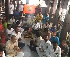 MNS Protest | मंदिर सुरु करण्यासाठी पुण्यातील कसबा गणपती मंदिरात मनसेचं आंदोलन