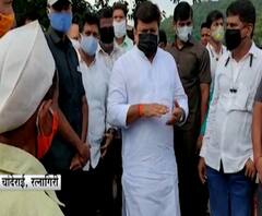 #FarmerLoss रत्नागिरीतल्या भातशेतीच्या नुकसानीचा मंत्री उदय सामंत यांच्याकडून आढावा