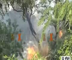 Haridwar: मनसा देवी मंदिर की पहाड़ियों के जंगल में आग लगने से मचा हड़कंप | Uttarakhand Prime |