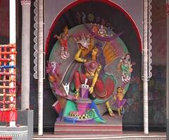 শারদ আনন্দ ২০২০: দেখে নিন নবমীর দুপুরে নাকতলা উদয়ন সঙ্ঘের ছবিটা 