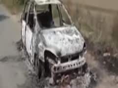 Haryana: Trader robbed & burnt alive in car | Report from Hisar 