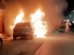 Car catches fire in Mumbai, all passengers safe
