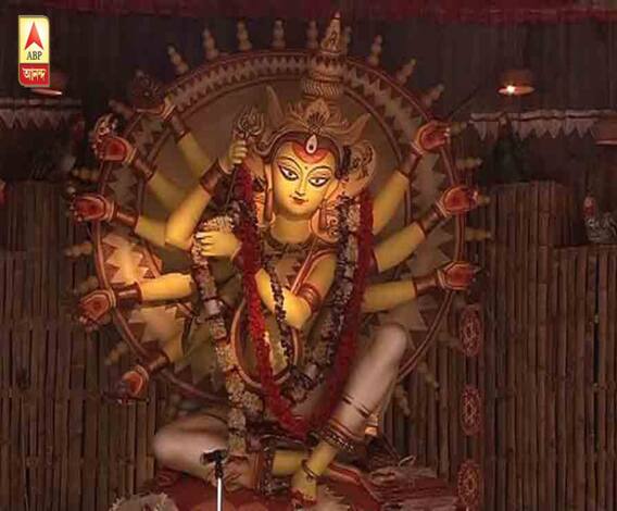 শারদ আনন্দ ২০২০: শারদ আনন্দ সম্মান | মুরগির খামারে দেবীর প্রাণপ্রতিষ্ঠা! এবিপি আনন্দর দৃশ্যভাবনায় সেরার শিরোপা শ্যামাপল্লি শ্যামা সংঘের 