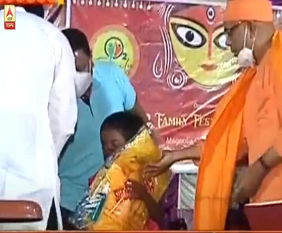 শারদ আনন্দ ২০২০: পুজোয় দুঃস্থ শিশুদের ফুটে হাসি ফোটাল রাজারহাটের ম্যাগনোলিয়া অক্সিজেন আবাসন