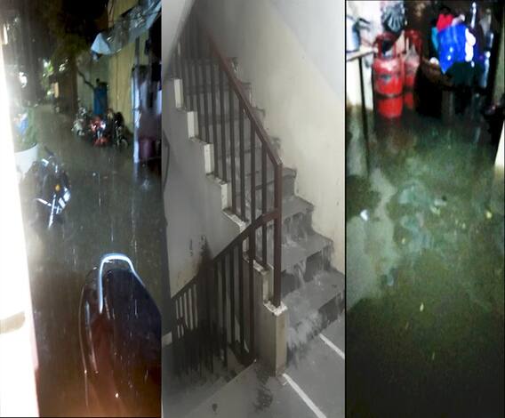 #MahaFloods पुण्यात कर्वे रोडवरील नेहरू वसाहतीत पावसाचं पाणी, घरात पाणी शिरल्याने रहिवाशांचे हाल