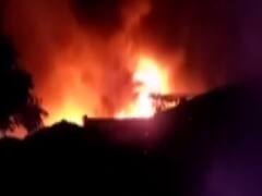 Punjab: मोगा में टायर के गोदाम में लगी आग, दमकल की 22 गाड़ियों ने बुझाई आग