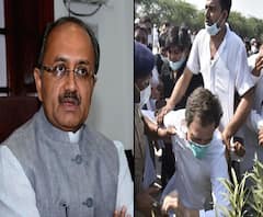 'Rahul Gandhi गिरे या गिराया गया, वीडियो में दिख रहा': Sidharth Nath Singh| HathrasCase|ABPGanga