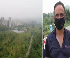 Unlock मुळे नागरिकांनी घेतला मोकळा श्वास, निसर्गसुंदर अंबरनाथचं ड्रोननं टिपलेलं विहंगम दृश्य