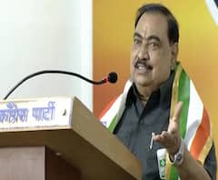 Eknath Khadase | रोखठोक खडसे ते भावुक खडसे; 40 वर्षांचा संसार, 20 मिनिटात खल्लास