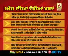 Headlines On ABP Sanjha (28-10-2020)