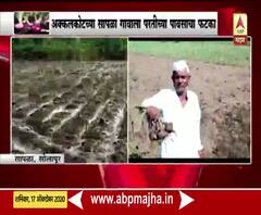 Maharashtra Monsoon|सोलापुरीतील कुरनूर धरणातील विसर्गानं शेतकऱ्याचा तीन-साडेतीन एकर कांदा वाहून गेला