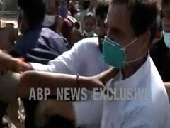Exclusive: Hathras जा रहे Rahul Gandhi के साथ UP Police की धक्का-मुक्की