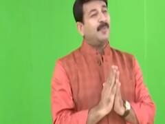 'लिट्टी-चोखा छानके, अपने बूथ पे आके कमल क बटन दबावा ए भईया'- मनोज तिवारी ने ली बिहार चुनाव में निराली एंट्री