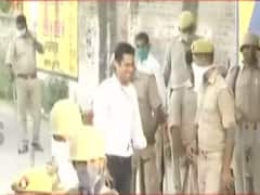 SDM spotted laughing after choosing to remain mum on ABP news' questions