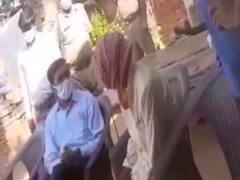 Hathras victim's father not allowed to leave the house