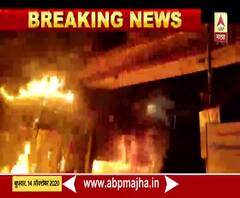 Thane | दिवा शहरात मध्यरात्री मिठाईच्या दुकानाला भीषण आग