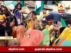 ગીર સોમનાથના સરખડી ગામે જવાનોનું કરાયું ભવ્ય સ્વાગત, જુઓ વીડિયો 