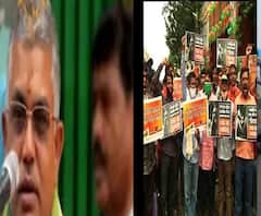 কলকাতায় দিলীপের নেতৃত্বে মিছিলের নজরদারিতে হাজার পুলিশকর্মী, ডানকুনিতে বিজেপির বিক্ষোভ
