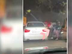 Ghaziabad: BMW rider opens fire at Biker, Police takes cognizance