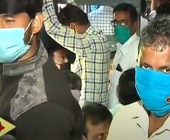 উধাও সামাজিক দূরত্ববিধি, মল্লিকপুর স্টেশনে পুলিশের সঙ্গে জনতার উত্তপ্ত বাক্য বিনিময়