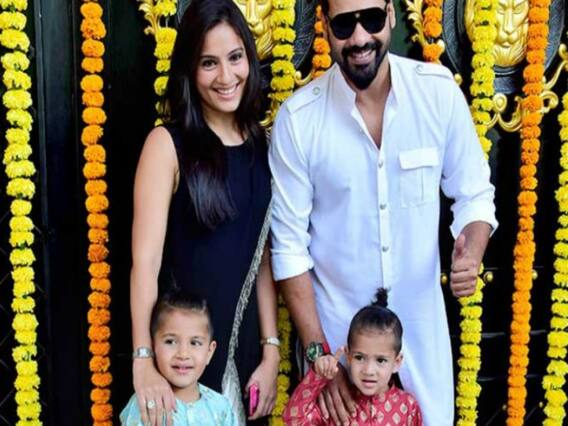 Shabir Ahluwalia spends quality time with his children