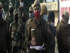 Heavy police presence witnessed at DDA ground Burari