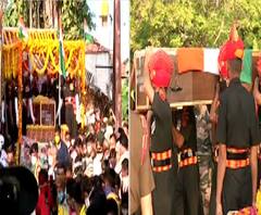 पाकिस्तानच्या हल्ल्यात वीरमरण आलेल्या महाराष्ट्राच्या दोन सुपुत्रांना आज अखेरचा निरोप